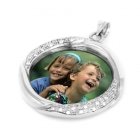 Treasure White Gold  Photo Pendant