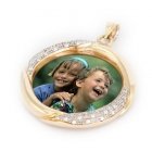 Treasure Yellow Gold Photo Pendant