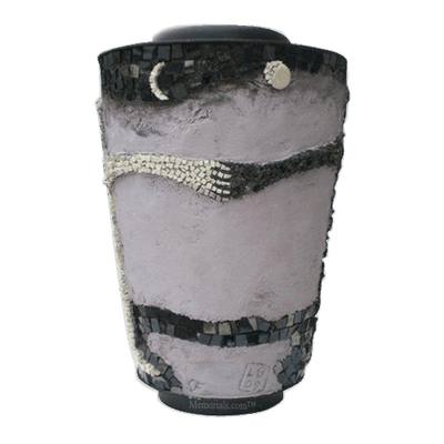 Embrace God Mosaic Cremation Urn