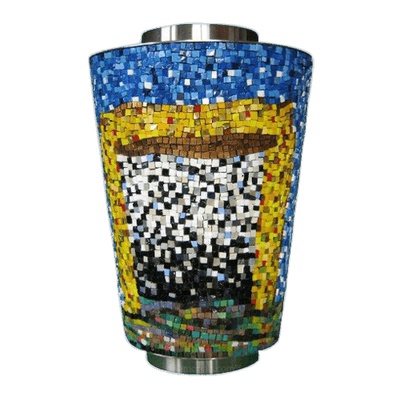 Limen Mosaic Cremation Urn