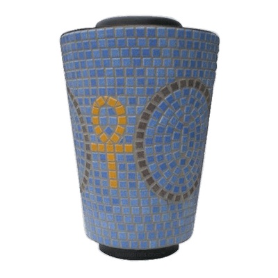 Orient Mosaic Cremation Urn