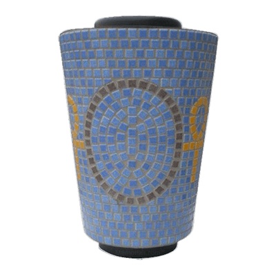 Orient Mosaic Cremation Urn