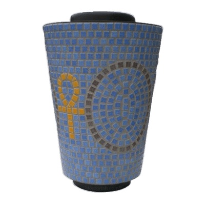 Orient Mosaic Cremation Urn