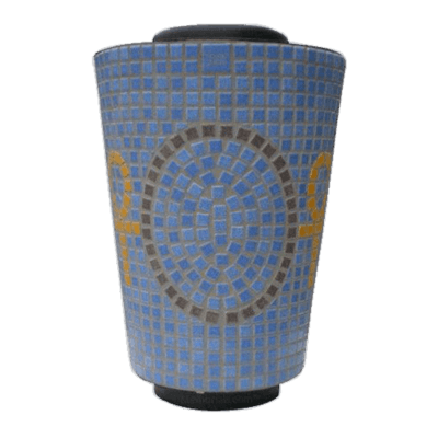 Orient Mosaic Cremation Urn