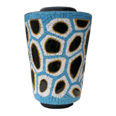 Water Mosaic Cremation Urn