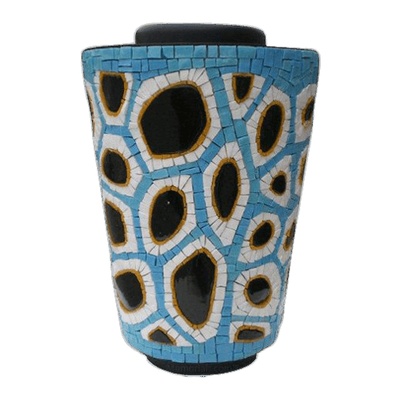 Water Mosaic Cremation Urn