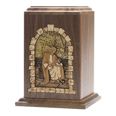 Gods Children Walnut Cremation Urn