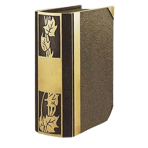 Ivy Book Bronze Companion Cremation Urn