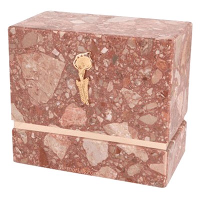 La Nostra Breccia Marble Companion Urn