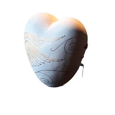 Duchess Ceramic Heart Urn