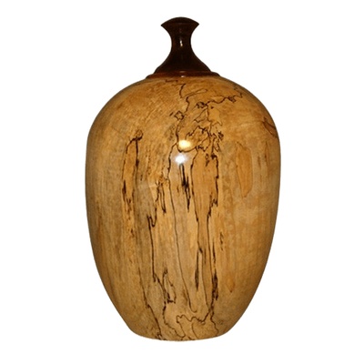 Ambrosia Maple Wood Cremation Urn