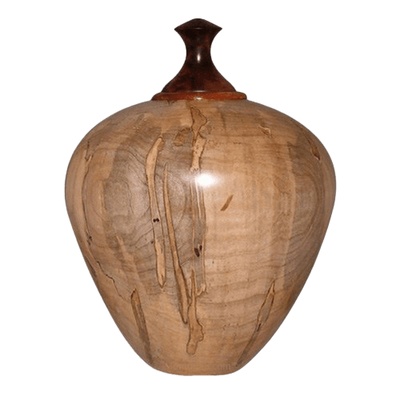 Dilucidis Wood Cremation Urn