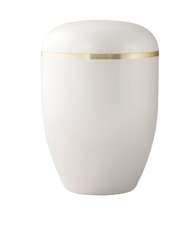 Velvety Cream Biodegradable Urn