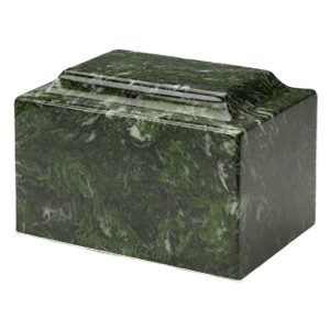 Verde Marble Keepsake Cremation Urn