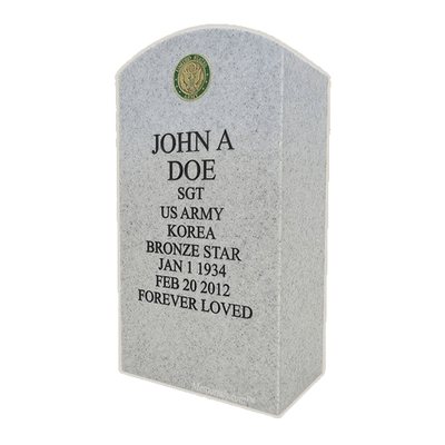 Veteran Stone Cremation Urn