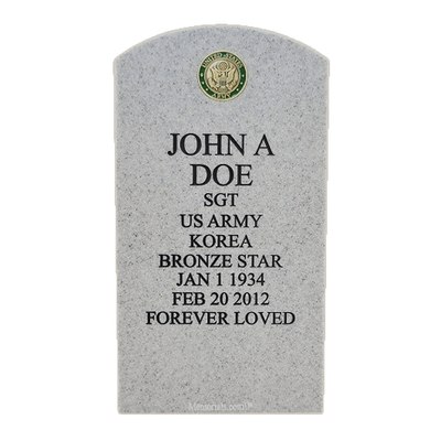 Veteran Stone Cremation Urn