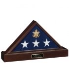 Vice Presidential Flag Case with Pedestal Urn