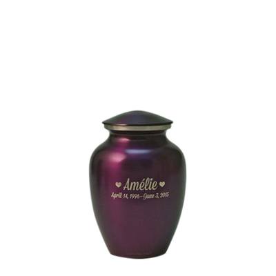 Violet Petite Pet Urn