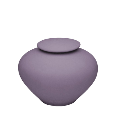 Violet Ray Medium Porcelain Clay Urn