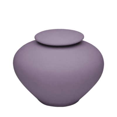 Violet Ray Porcelain Clay Urn