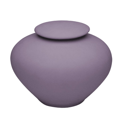 Violet Ray Large Porcelain Clay Urn