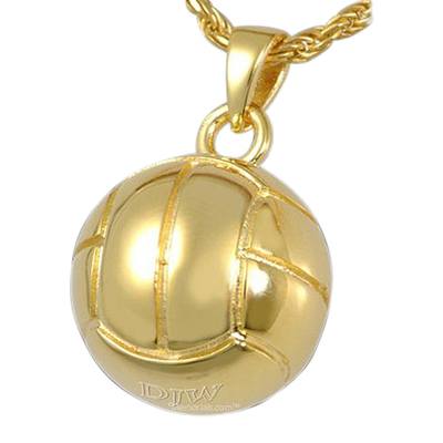 Volleyball Cremation Pendant II