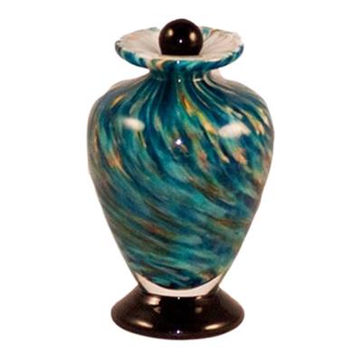 Vortex Glass Pet Keepsake Urn