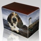 Lighthouse Pet Picture Walnut Urns