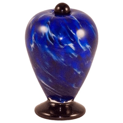 Wave Glass Keepsake Urn