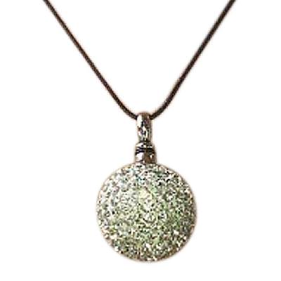 Crystal Ball Cremation Jewelry