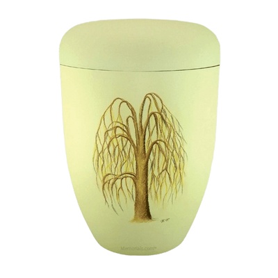 Weide Tree White Biodegradable Urn