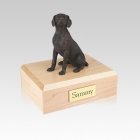 Weimaraner Bronze Small Dog Urn