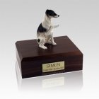 Whippet Brown Medium Dog Urn