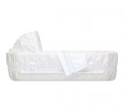 White Carriage Large Child Casket