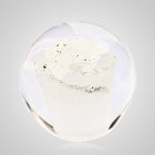 White Cremation Glass Weight