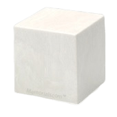White Cube Keepsake Cremation Urn