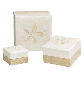 White Hemp Biodegradable Urns