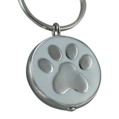 White Paw Keychain Keepsake