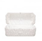 White Reverie Premie Child Casket