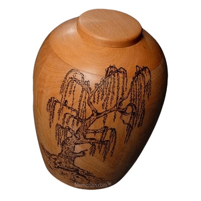Willow Wood Cremation Urn
