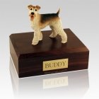 Wire Fox Terrier Dog Urns