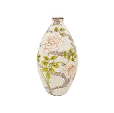 Roses Ceramic Cremation Urns 