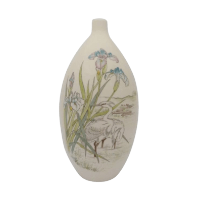 White Heron Ceramic Cremation Urns 