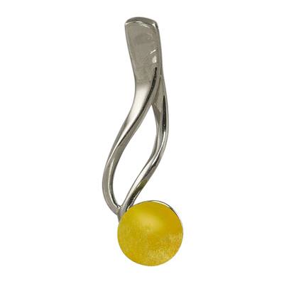 Yellow Tune Cremation Ash Pendant