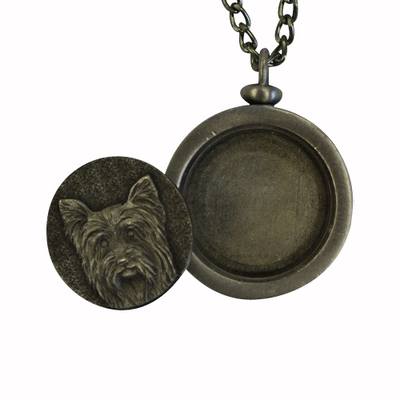 Yorkie Pet Memory Keychain