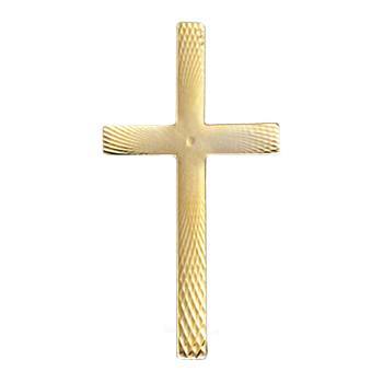 Gold Laced Cross Emblem