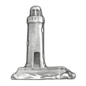 Silver Lighthouse Emblem