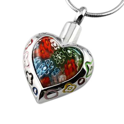 Rainbow Cremation Jewelry