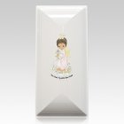 African American Girl Large Casket