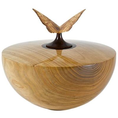 Agraciada Wooden Urn